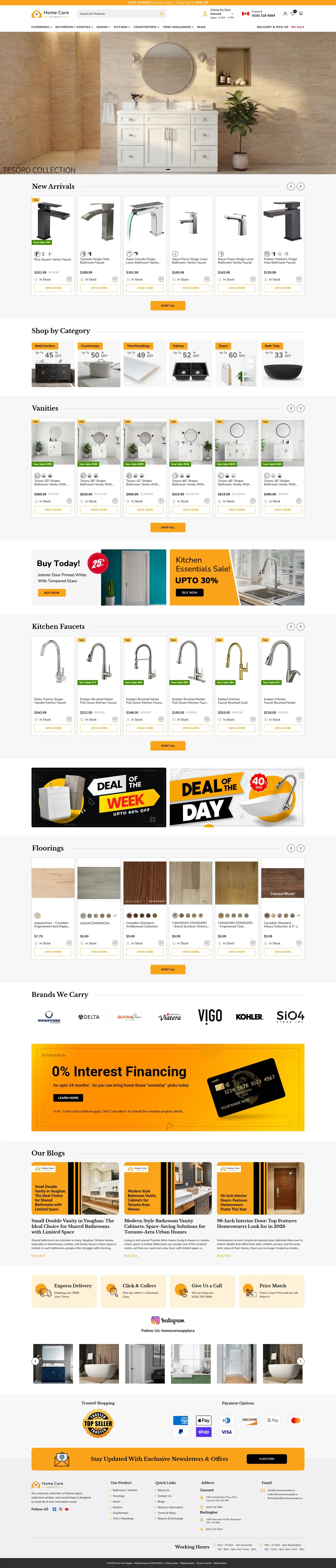 Web Design Success for Home Care Supply Delivered Results