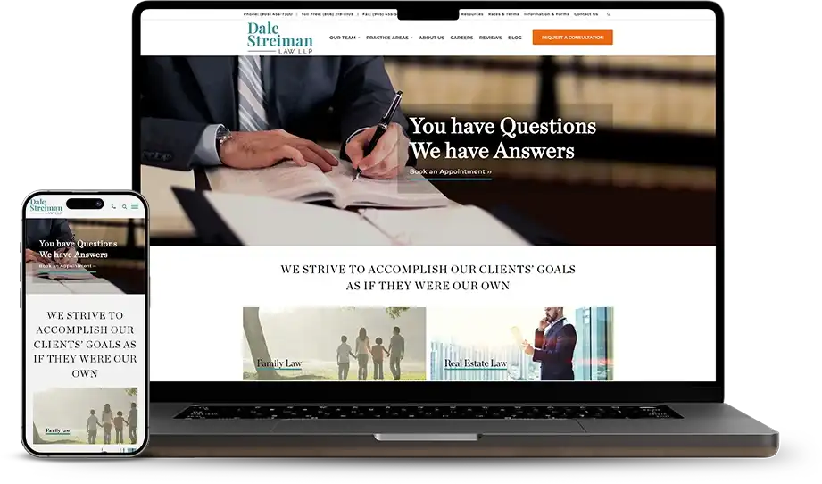 Dale Streiman Web Design Case Study Dale Streiman Web Design Case Study