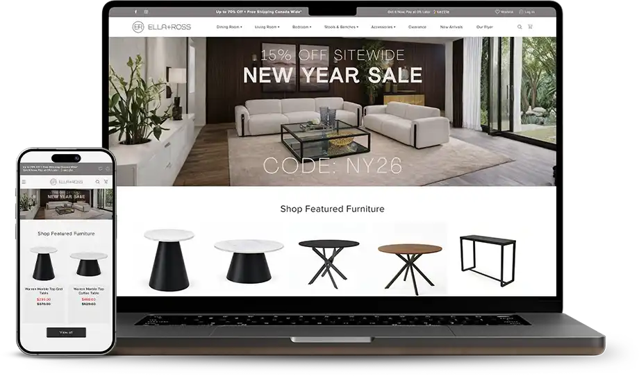 Ella and Ross Web Design Case Study