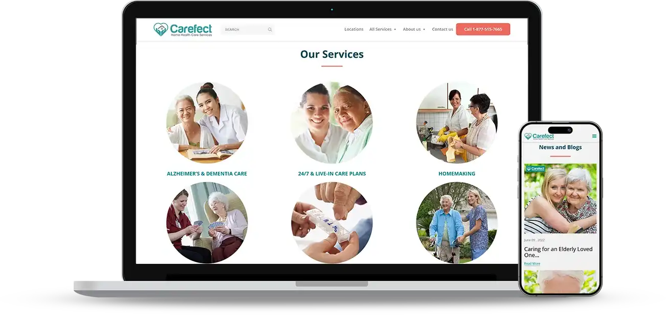 Web Design Challenges Faced by Carefect Web Design Challenges Faced by Carefect