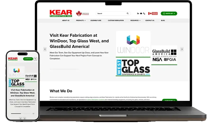 Kear Fabrication Web Design Case Study Kear Fabrication Web Design Case Study