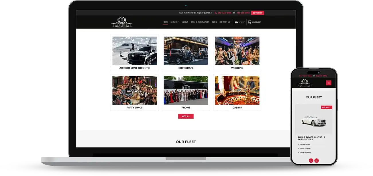 Web Design Challenges Faced by Lavish Limo Web Design Challenges Faced by Lavish Limo